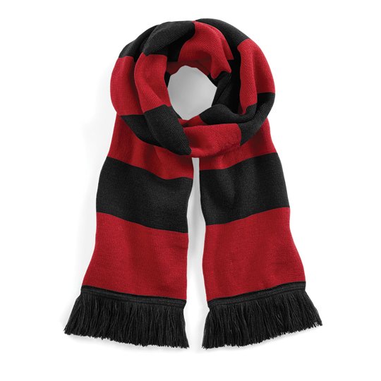 [1000038504] (B479) Stadium Scarf [CB479] (Black / Classic Red)