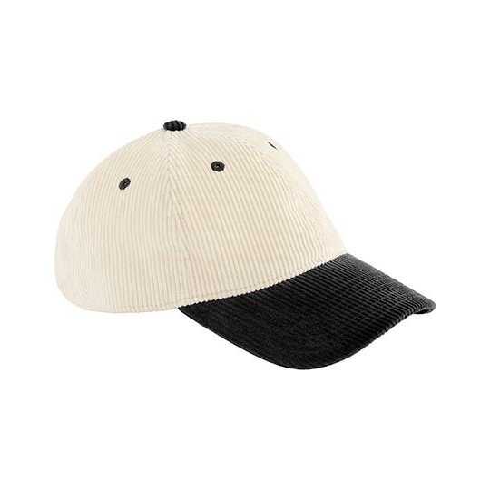 Contrast Peak Corduroy Cap