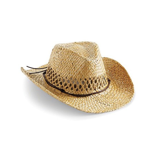 (B735) Straw Cowboy Hat [CB735]
