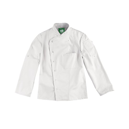 [1000333152] (03105-44) Ladies´ Chef Jacket Turin GreeNature [CGW03105] (34, Cool Grey)