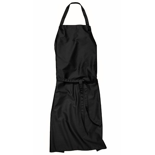 [1000040583] (01145-01) Bib Apron Verona Bag 110 x 75 cm [CGW1145] (Black)