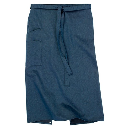 [1000363987] (01271-36) Bistro Apron Macerata [CGW1271] (Blue Melange)