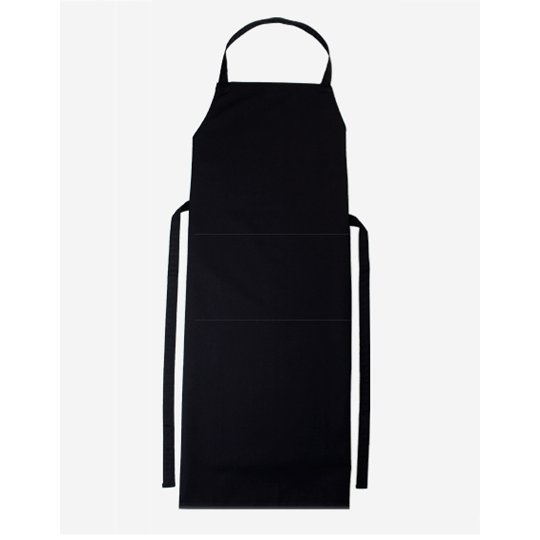 [1000040760] (00130-01) Bib Apron Verona 110 x 75 cm [CGW130] (Black)