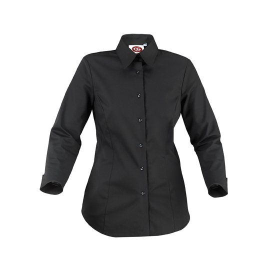 [1000041375] (00640-15) Ladies´ Blouse Ferrara [CGW640] (S, Black)