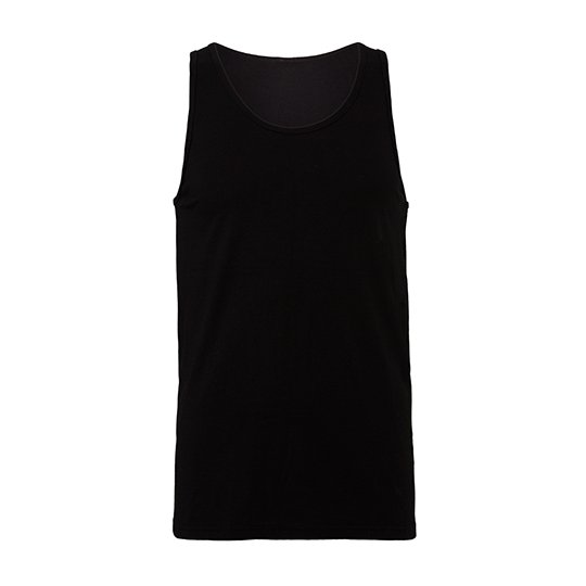 [1000043918] (3480) Unisex Jersey Tank Top [CV3480] (XS, Black)