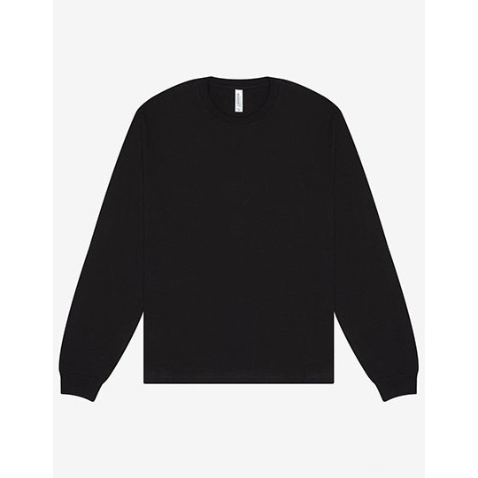 [1000387871] (3511) Unisex Heavyweight Long Sleeve Tee [CV3511] (XS, Black)