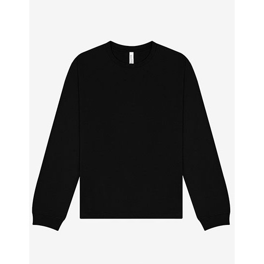 [1000387681] (4651) Unisex Heavyweight Long Sleeve Tee [CV4651] (XS, Black)