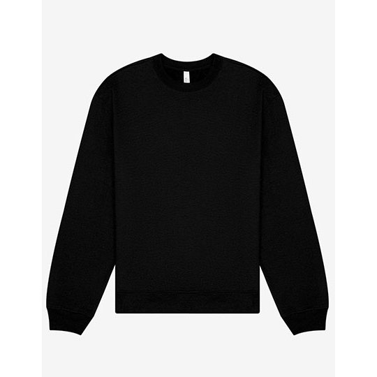 [1000387745] (4711) Unisex Crewneck Sweatshirt [CV4711] (XS, Black)