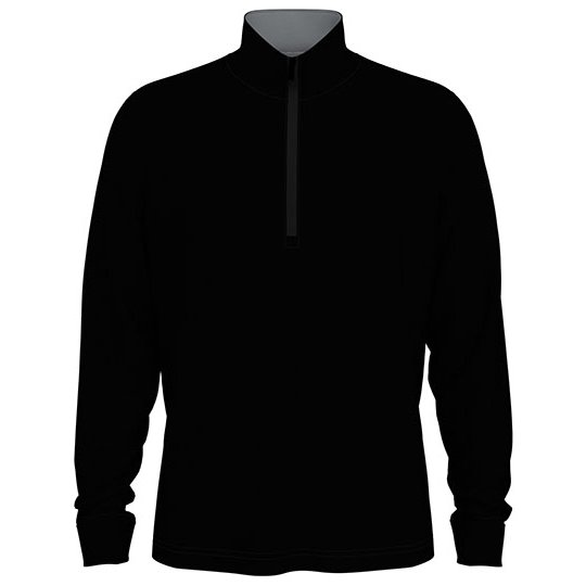[1000396837] (CGKSF0U3) Men´s 1/4 Zip Pullover [CW350] (S, Caviar)