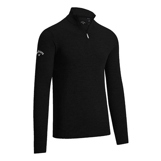 Men´s 1/4 Zipped Merino Sweater