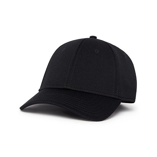 [1000397019] (CGAS90C3) Men´s Fronted Crested Cap [CWC602] (Black)