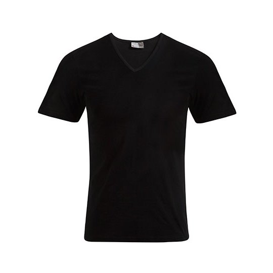 [1000049148] (3082) Men´s Slim Fit V-Neck-T [E3082] (S, Black)