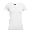 (3086) Women´s Slim Fit V-Neck-T [E3086]