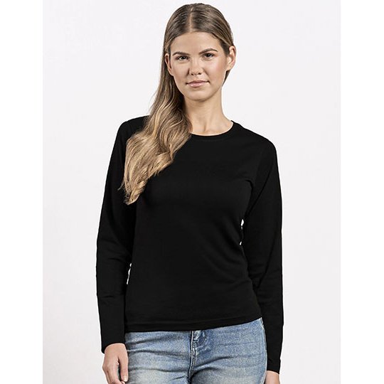 [1000421742] (4098) Women´s Premium-T Longsleeve [E4098] (S, Black)