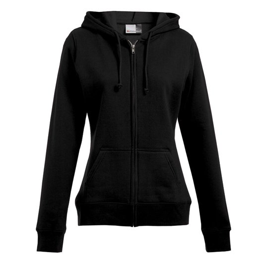 [1000052090] (5181) Women´s Hoody Jacket 80/20 [E5181] (XS, Black)