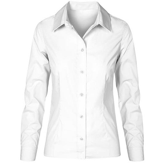 Women´s Poplin Shirt Long Sleeve [E6315]