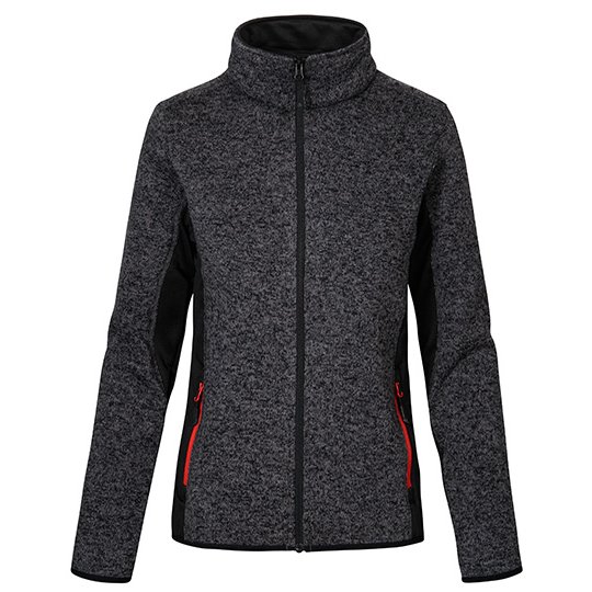 [1000208046] (7705) Women´s Knit Jacket Workwear [E7705] (S, Heather Graphite)