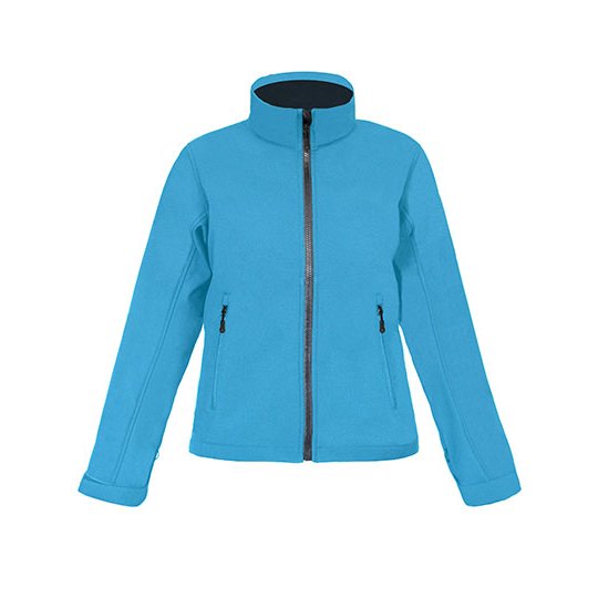 [1000053478] (7821) Women´s Softshell Jacket C+ [E7821] (S, Aqua)