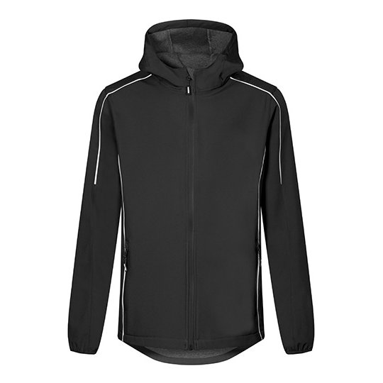 [1000345167] (7830) Men´s Light Softshell Jacket [E7830] (S, Black)