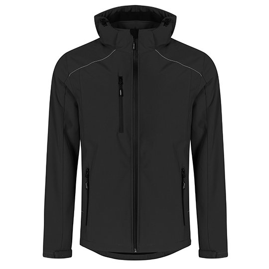 [1000236446] (7850) Men´s Softshell Jacket [E7850] (S, Black)