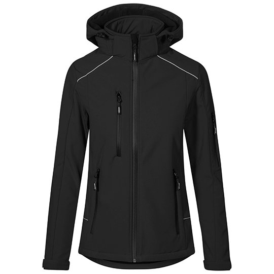 [1000334381] (7865) Women´s Warm Softshell Jacket [E7865] (S, Black)