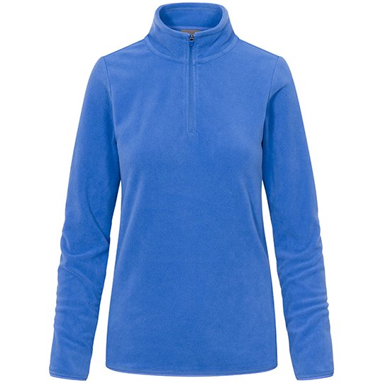 [1000334296] (7925) Women´s Recycled Fleece Troyer [E7925] (S, Azur Blue)