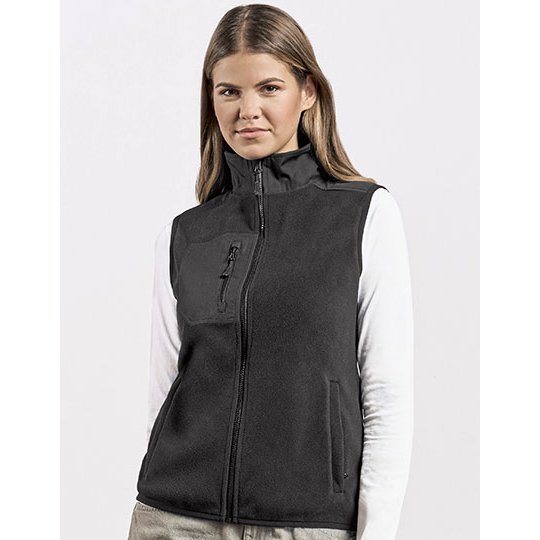 Women´s Canvas Fleece Vest [E7945]