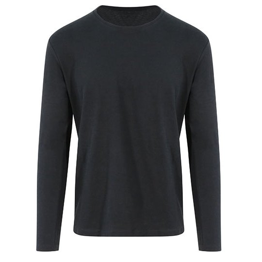 [1000256429] Erawan Organic Long Sleeve Tee [EA021] (XS, Jet Black)
