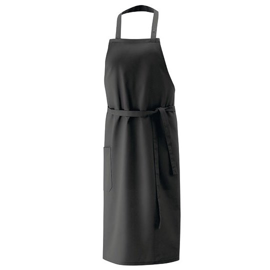 [1000054822] (141) Bib Apron XXL 100 x 100 cm [EX141] (Black)