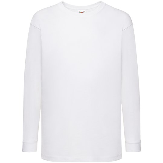 (61-007-0) Kids´ Valueweight Long Sleeve T [F240K]