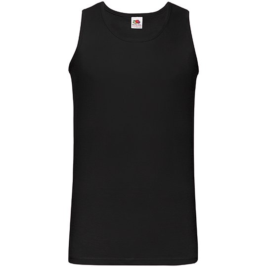 [1000056365] (61-098-0) Valueweight Athletic Vest [F260] (S, Black)