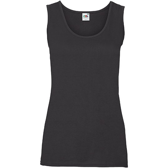 [1000056395] (61-376-0) Ladies´ Valueweight Vest [F262] (XS, Black)