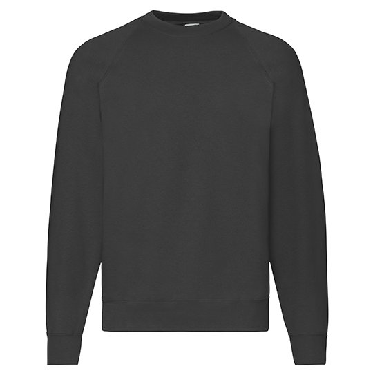 [1000057373] (62-216-0) Classic Raglan Sweat [F304] (S, Black)