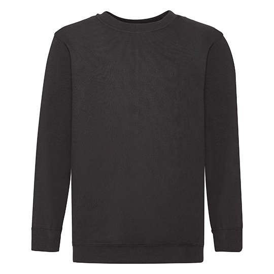 [1000057898] (62-041-0) Kids´ Classic Set-In Sweat [F324NK] (104, Black)