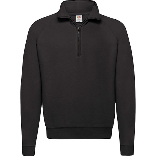 (62-114-0) Classic Zip Neck Sweat [F382N]