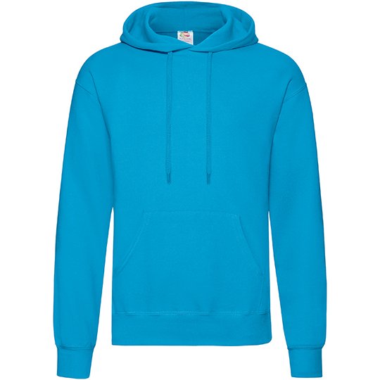[1000058872] (62-208-0) Classic Hooded Sweat [F421] (S, Azure Blue)