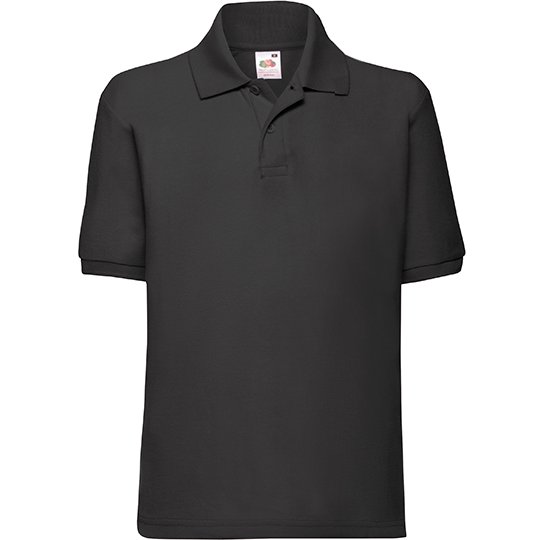 [1000060069] (63-417-0) Kids´ 65/35 Polo [F502K] (104, Black)