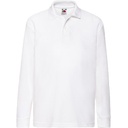 (63-201-0) Kids´ Long Sleeve 65/35 Polo [F504K]
