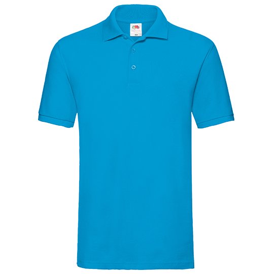 [1000060385] (63-218-0) Premium Polo [F511N] (S, Azure Blue)