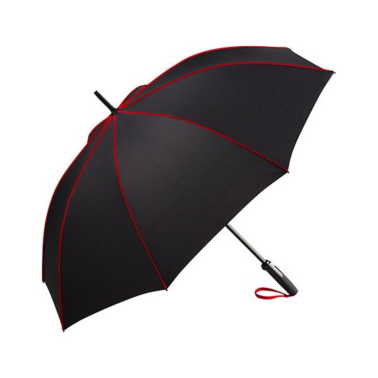 [1000357000] (4399) AC Midsize Umbrella FARE® Seam [FA4399] (Black / Red)