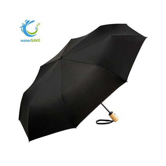 [1000334842] (5429) AOC-Pocket Umbrella OekoBrella, waterSAVE® [FA5429WS] (Black)