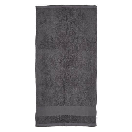 [1000323601] (92UA-7477B-5) Organic Cozy Bath Sheet [FT100BN] (Dark Grey)