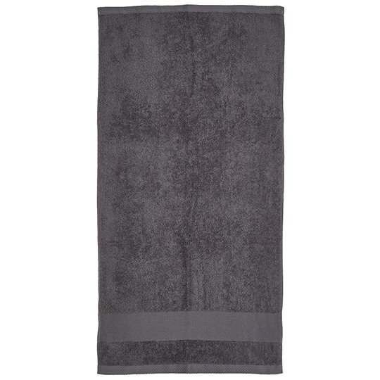 [1000323612] (92UA-7477B-4) Organic Cozy Bath Towel [FT100DN] (Dark Grey)