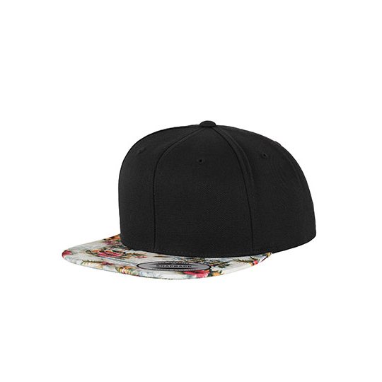 (6089F) Floral Snapback