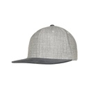 (6089VM) Melange Velour Snapback [FX6089VM]
