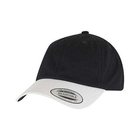 [1000415273] (6245CMT) Low Profile 2-Toned Classic Cap [FX6245CMT] (Black / White)