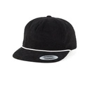 (6502CD) YP CLASSICS Unstructured Corduroy cap with braid rope [FX6502CD]