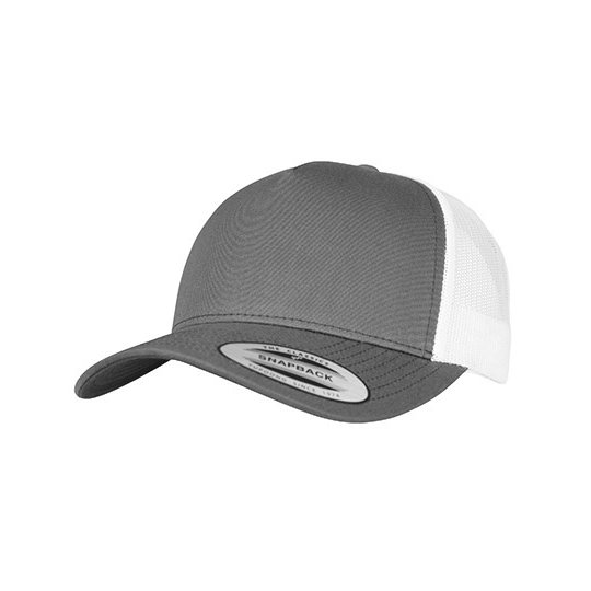 (6506T) 5-Panel Retro Trucker 2-Tone Cap [FX6506T]
