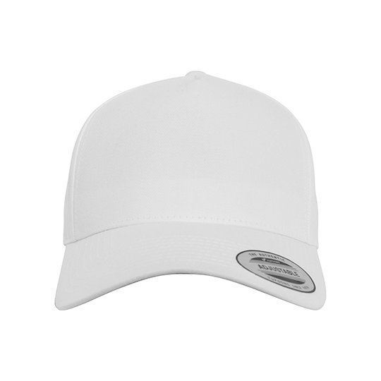 (7707) 5-Panel Curved Classic Snapback [FX7707]