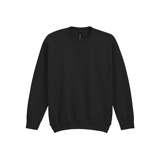 [1000065050] (18000B) Heavy Blend™ Youth Crewneck Sweatshirt [G18000K] (XS (104/110), Black)